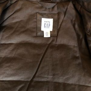 Boys 2T excellent condition faux leather from Gap
